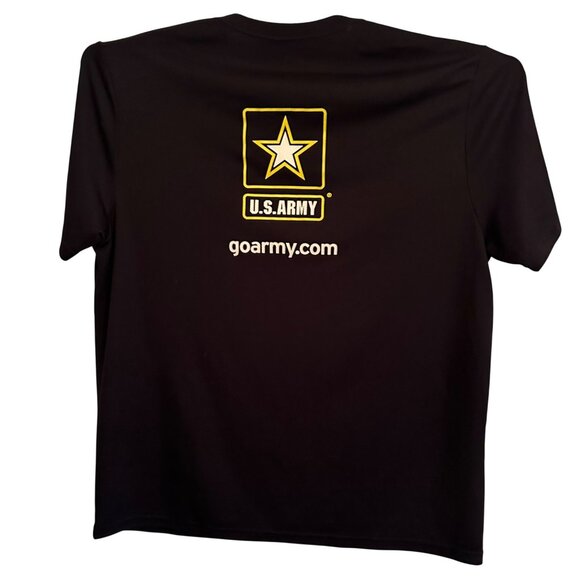 Go Army Can You Make The Cut? U.S. Army goarmy.com T-Shirt XL Black Made In USA - Picture 2 of 7